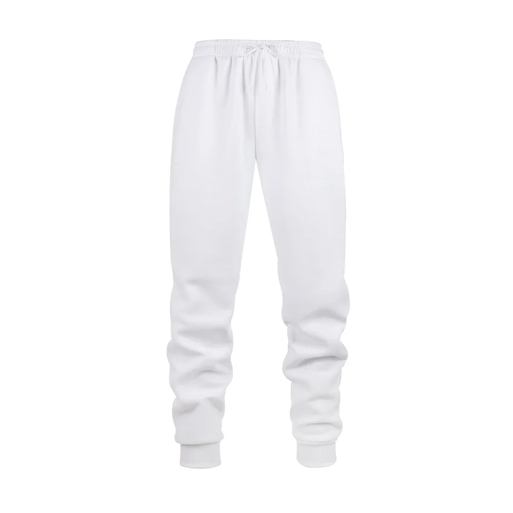 Pantalons de Jogging pour hommes pantalons de sport pantalons de course de Fitness pantalons de survêtement de couleur unie pantalons de maison faciles à assortir