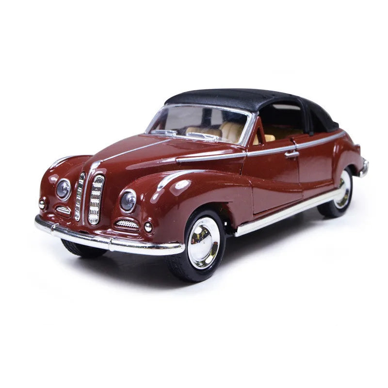 1:32 coches de juguete de aleación fundida a presión modelo clásico de aleación vintage, minicoche coleccionable, modelo retro, coche artístico antiguo, juguetes para niños, regalo