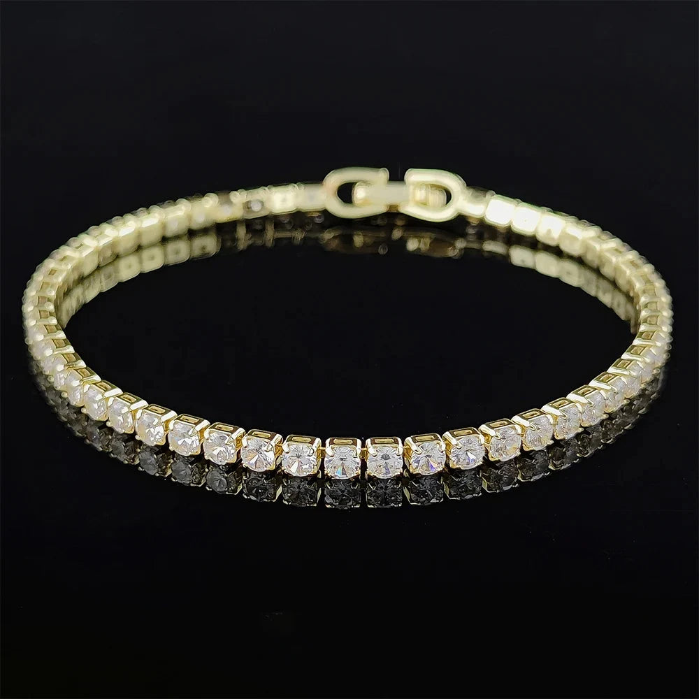 Luxury Princess Bracelet for Women, Gold Silver Color, Convenient, Birthday Gift, Jewelry, Wholesale, New Collection