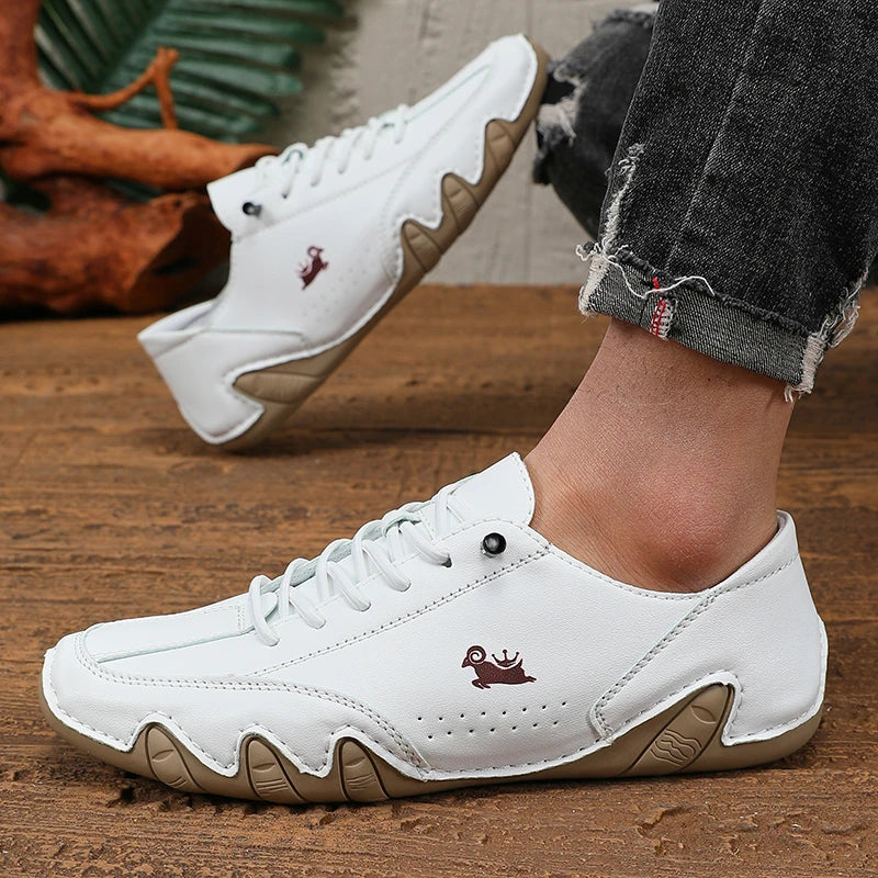 Mocassins Homme Cuir Artificiel Imperméable — Légers & Antidérapants