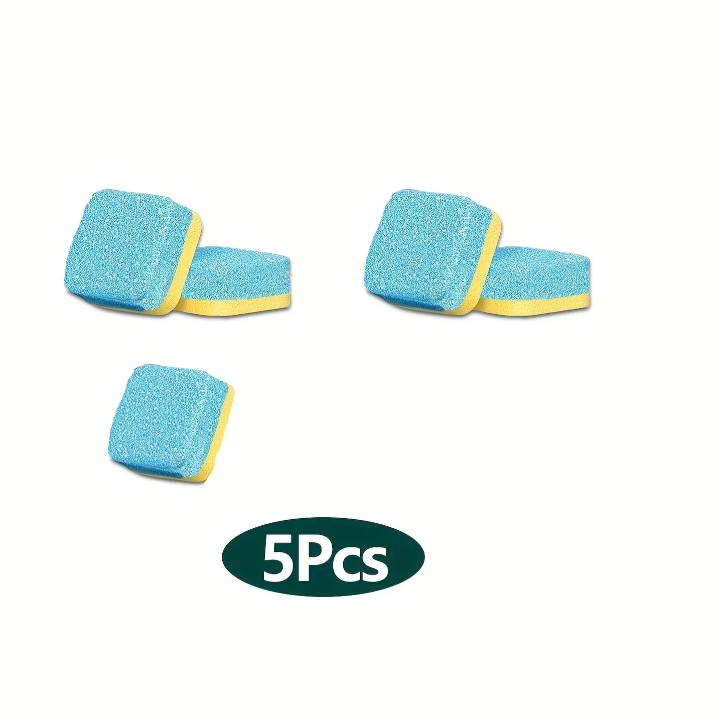 Comprimés nettoyants pour Machine à laver 5/25/35 unités, parfum de citron, nettoyage en profondeur, dissolvant de saleté, tambour et baignoire pour lave-linge propre