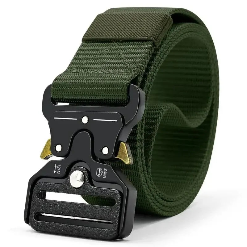 Cinturón multifuncional para hombre, lona de alta calidad para nailon, cinturón de lujo para hombre, jeans deportivos para mujer