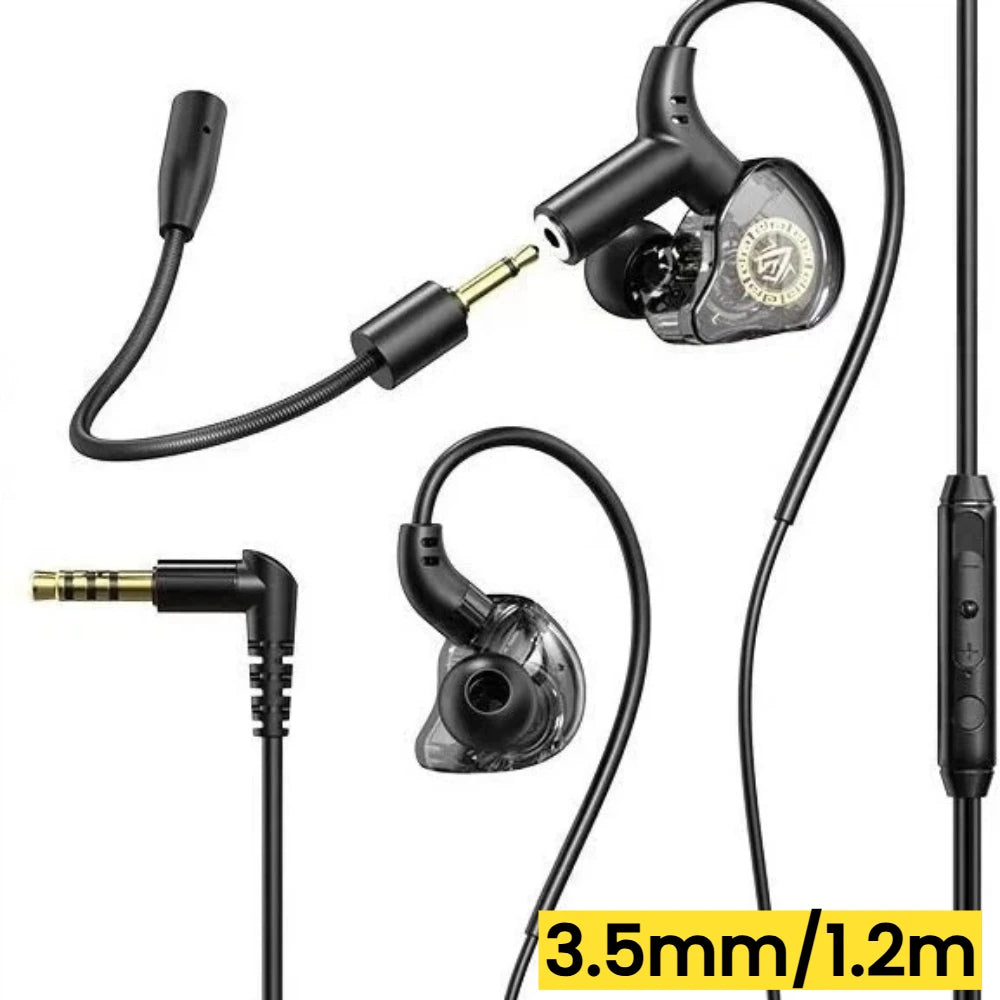 Auriculares gaming Elough, cascos con cable, auriculares gaming con micrófono para Pubg CSGO, cascos para teléfono, tablet, portátil, gaming universal