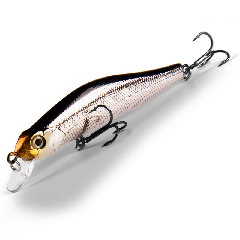BEARKING 80mm 8.5g qualité professionnelle aimant poids leurres de pêche vairon manivelle modèle chaud appâts artificiels attirail
