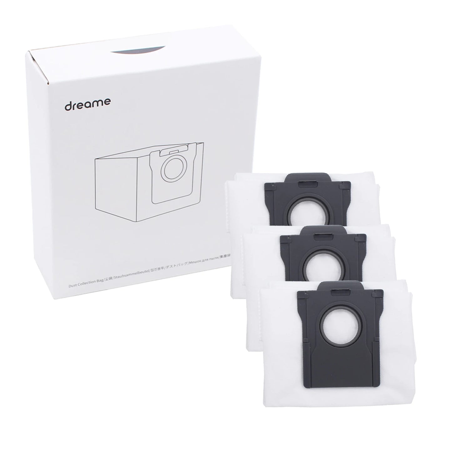 【Opcional】 Accesorios originales para robot aspirador Dreame X40 Ultra, cepillo principal, filtro, bolsa de polvo, paño de mopa, cepillo lateral.