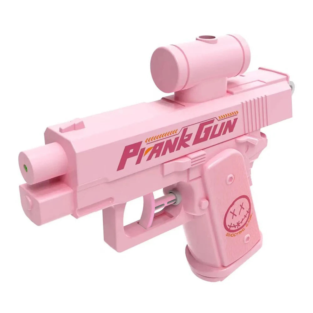 Pistola de agua inversa de doble cara divertida - Juguete de bromas de verano, mini rociador de agua táctico para niños y adultos, combate acuático en piscina y playa