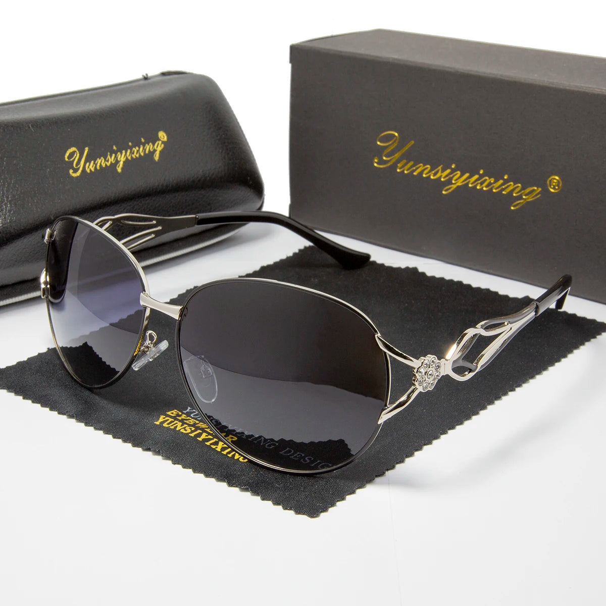 Lunettes de soleil femme polarisées papillon — UV400, conduite, mode, 2023