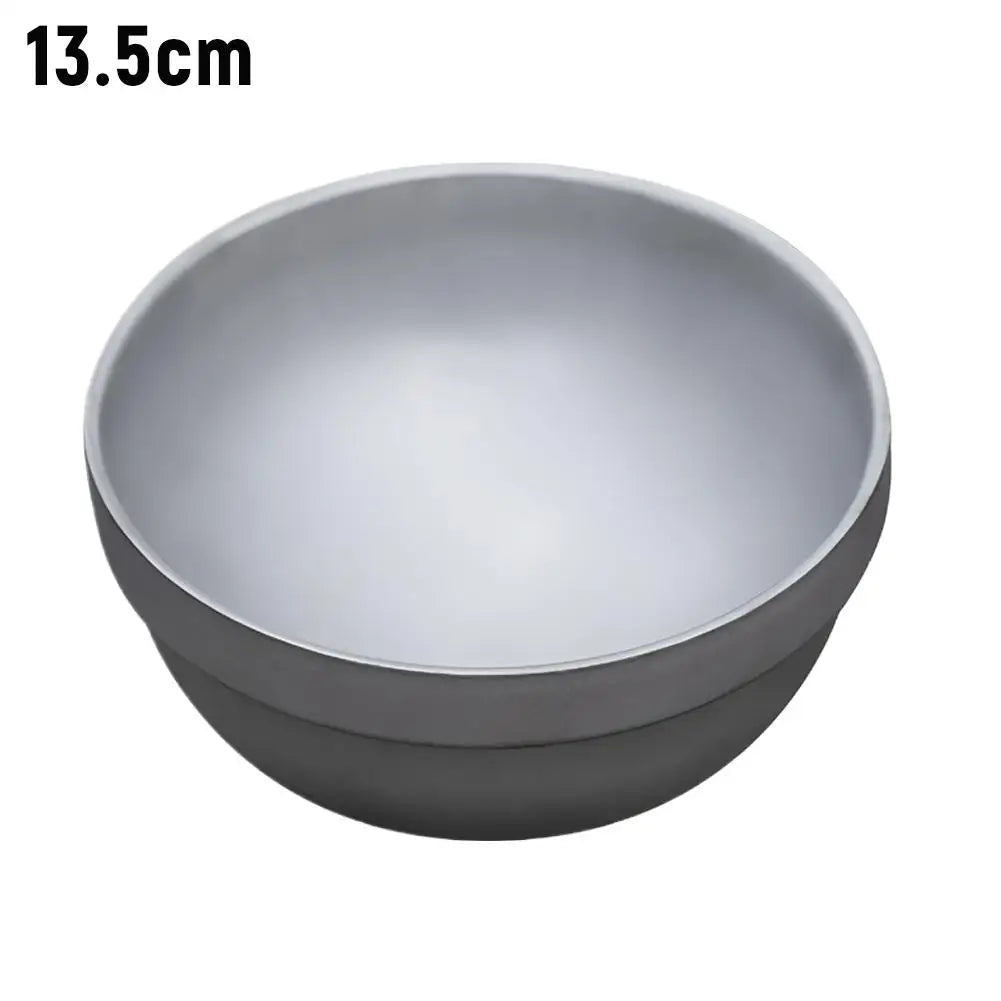 Bol Portable en titane à Double paroi, ultraléger, vaisselle de Purification écologique pour Camping en plein air barbecue pique-nique arrière