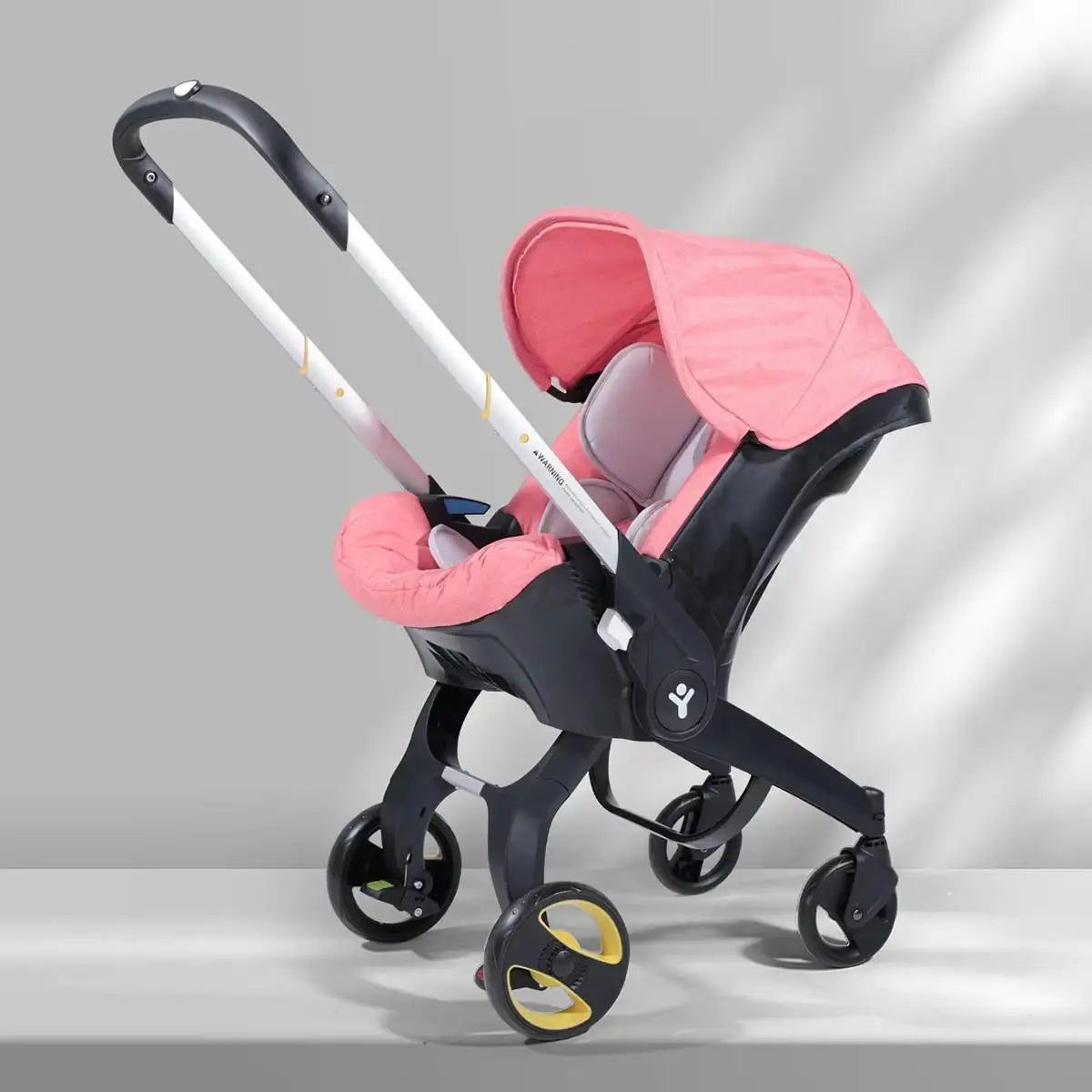 Poussette Bébé 3 en 1 Siège Auto Landau — Bidirectionnelle Pliable Nouveau-Né