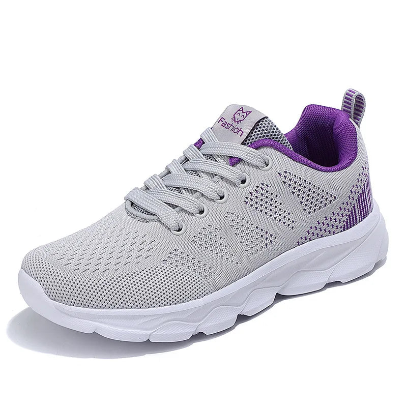 Zapatillas de deporte para mujer, zapatos de moda con plataforma, zapatillas para mujer al aire libre, zapatos deportivos transpirables para mujer, zapatillas de deporte