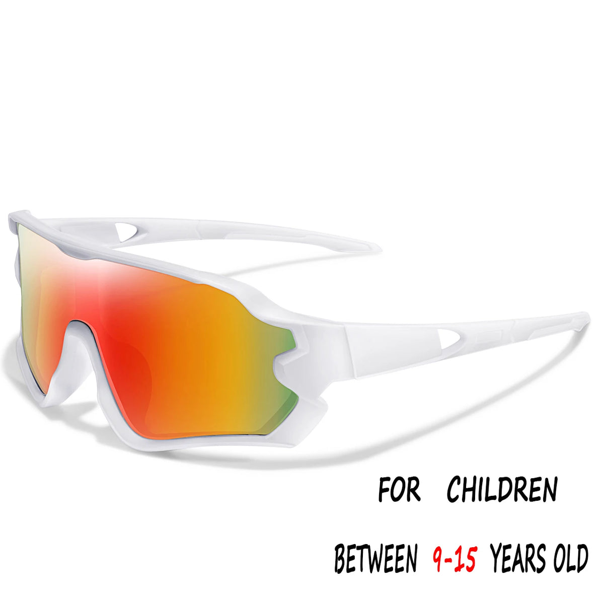 9-15 ans enfants cyclisme lunettes de soleil garçons et filles Sports de plein air équitation UV400 Camping lunettes pêche vélo lunettes pour enfants