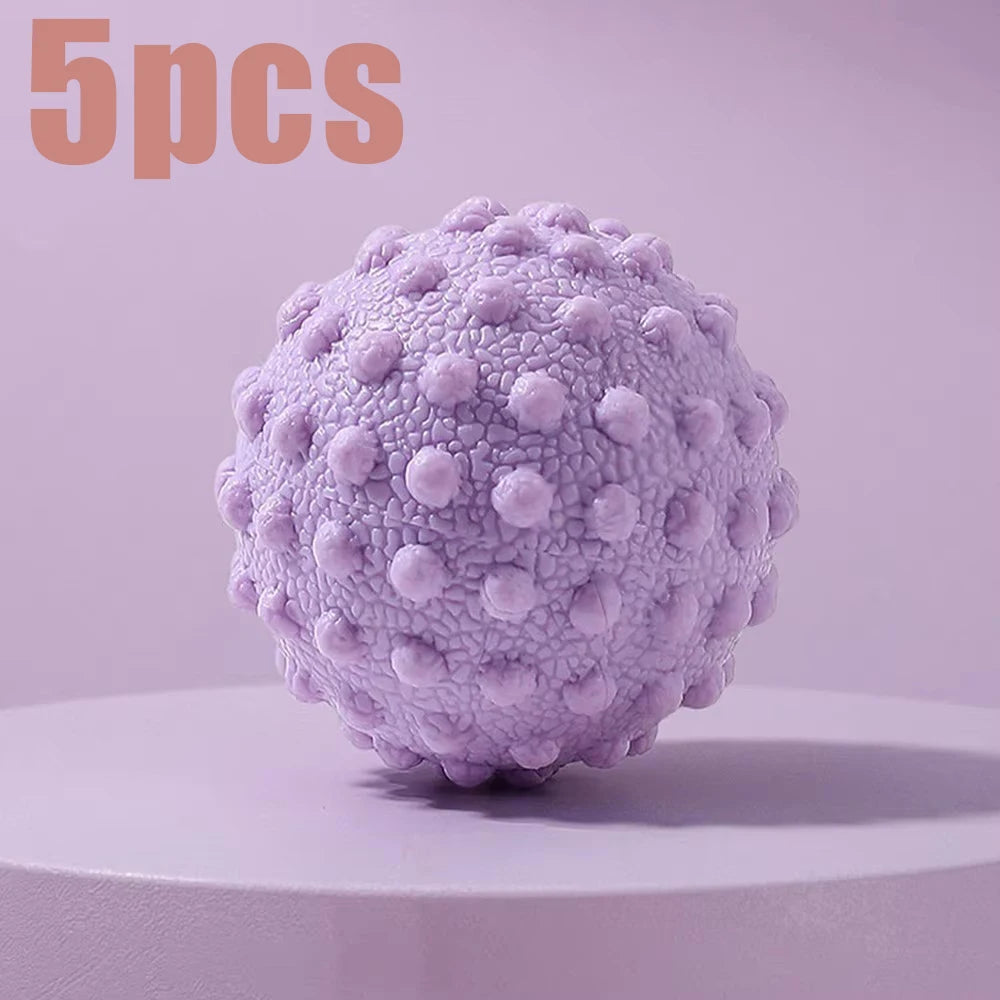 Pelota de masaje de puntos elevados, pelota de fascia, maestro de postura de TPR, pelota de yoga, cintura y espalda, pelota de masaje de pies