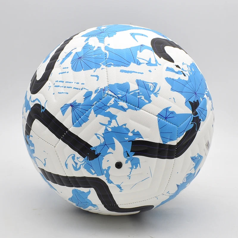 Ballon de Football PU Taille 5 Cousu Machine — Match & Entraînement Extérieur