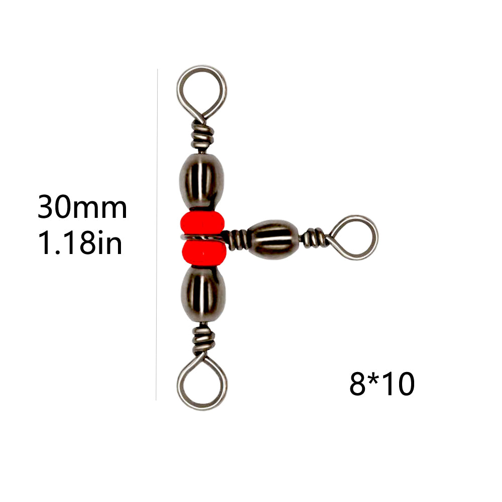 Connecteur de Pêche à Trois Voies — Raccord Ligne Multifonction