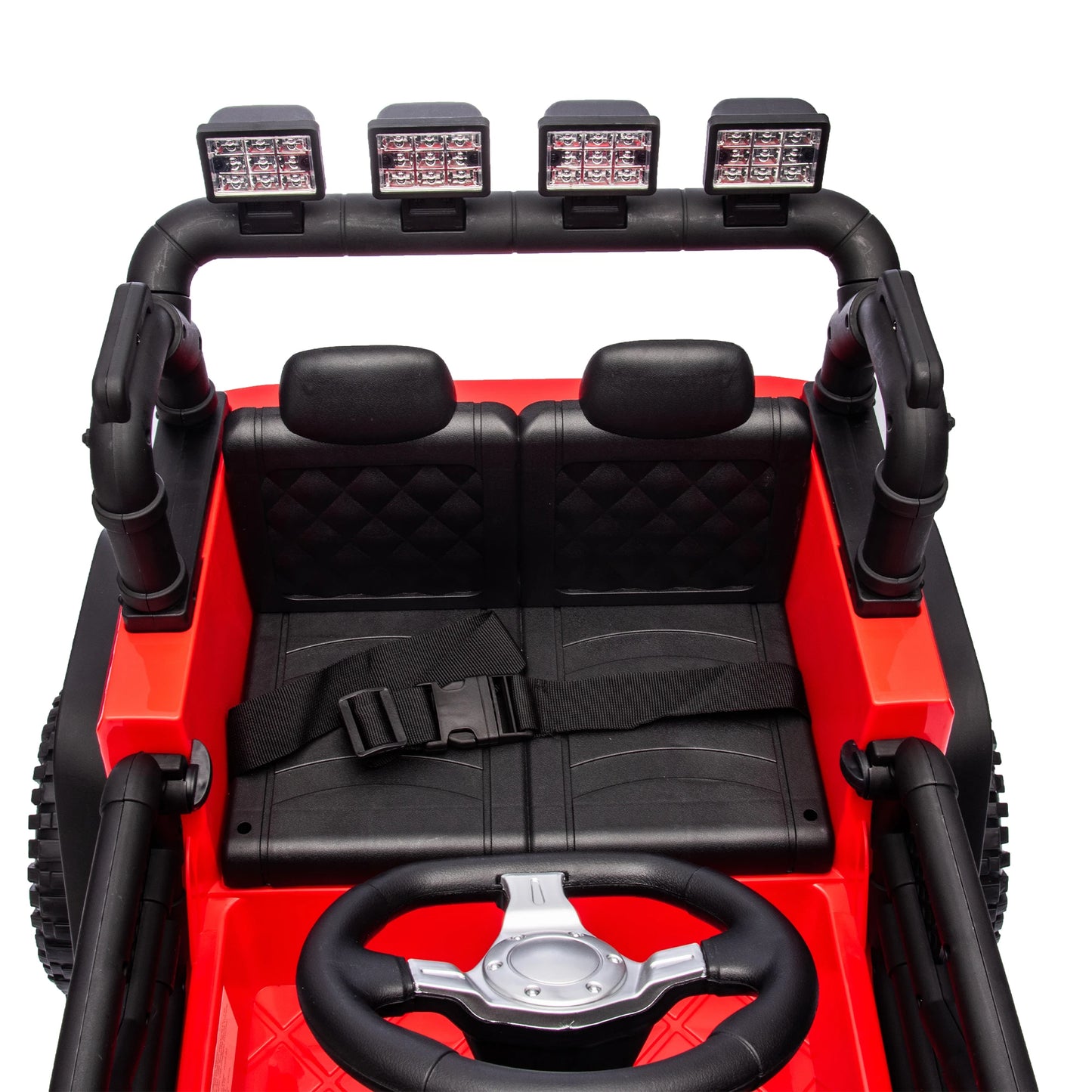 Voiture À Pédales Enfants 24V 400W Télécommande — Suspension 4 Roues Grand Écran 3 Ans+