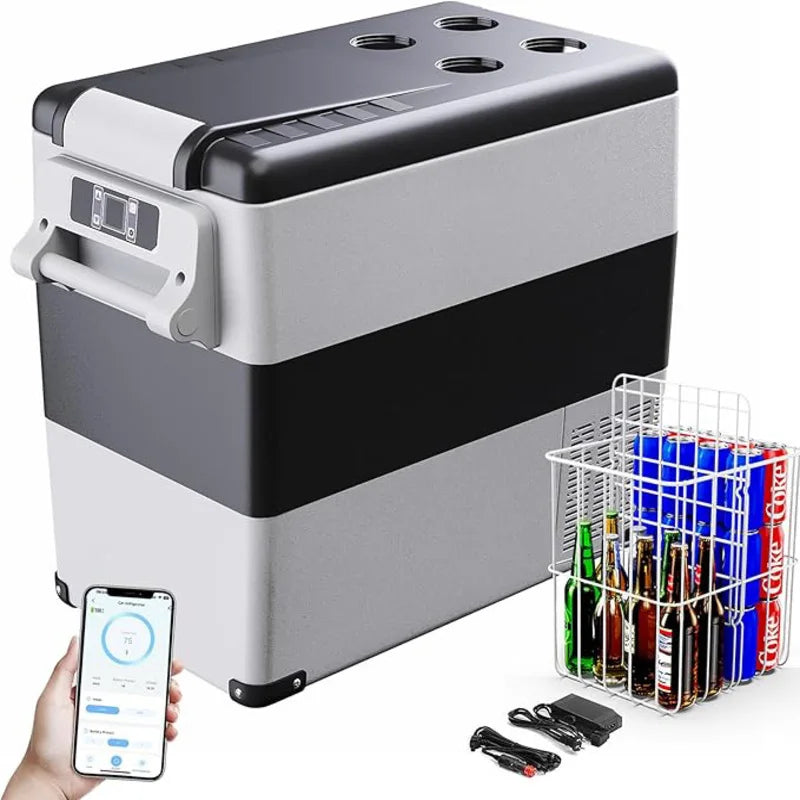 Réfrigérateur compresseur polyvalent 30-49L — contrôlé par application, 12V/240V, -20°C à 20°C
