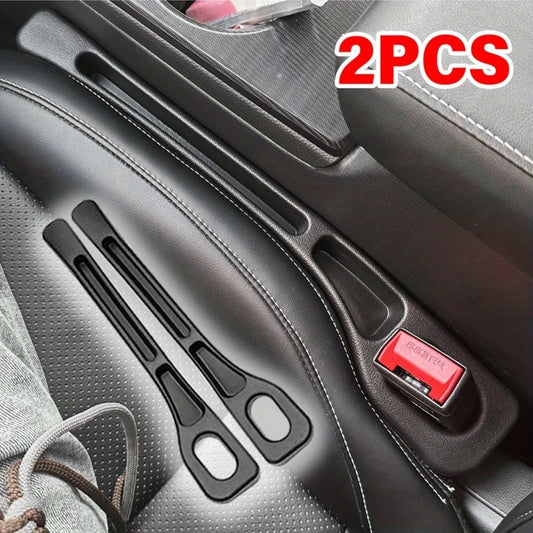 Caja de almacenamiento para hendiduras de asiento de coche, 2 piezas, bolsa entre los asientos, organizador de consola, decoración interior, accesorios de automóvil