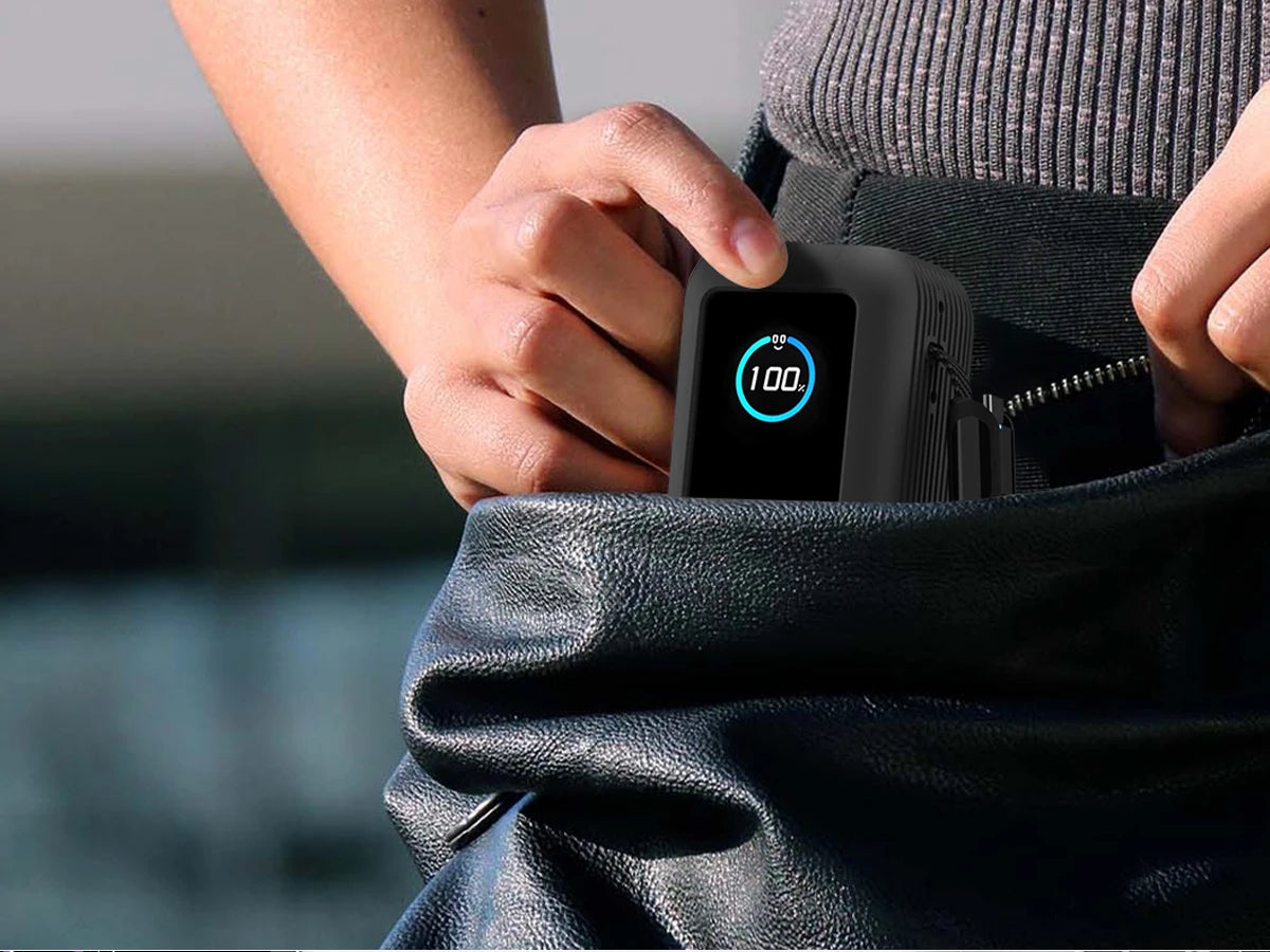 Étui en silicone pour Anker Zolo, 25000mAh, 165W, batterie externe, chargeur portable, étui de protection, étui de transport de voyage, TF, sac de rangement