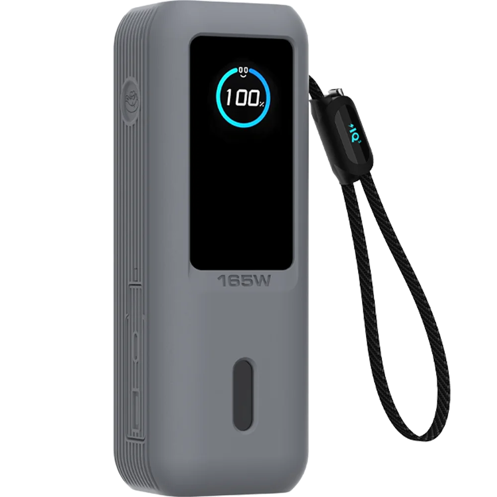 Étui en silicone pour Anker Zolo, 25000mAh, 165W, batterie externe, chargeur portable, étui de protection, étui de transport de voyage, TF, sac de rangement