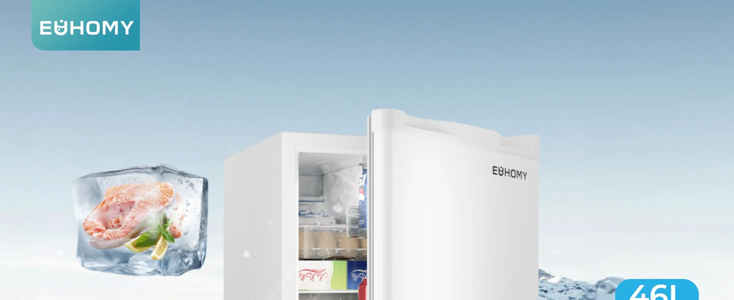 Mini Réfrigérateur 46 L — Porte Réversible, Économie d'Énergie, Chambre & Bureau