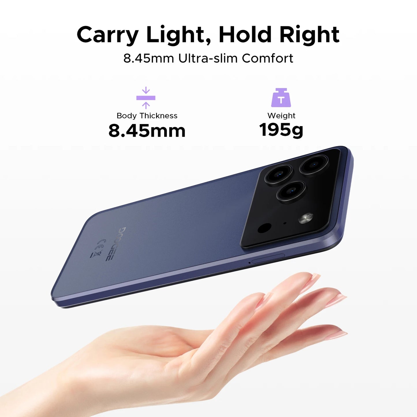DOOGEE Note56 Plus Smartphone Android 16 — 48+256 Go, 6150 mAh, 6,56" 90Hz, 50 MP, NFC