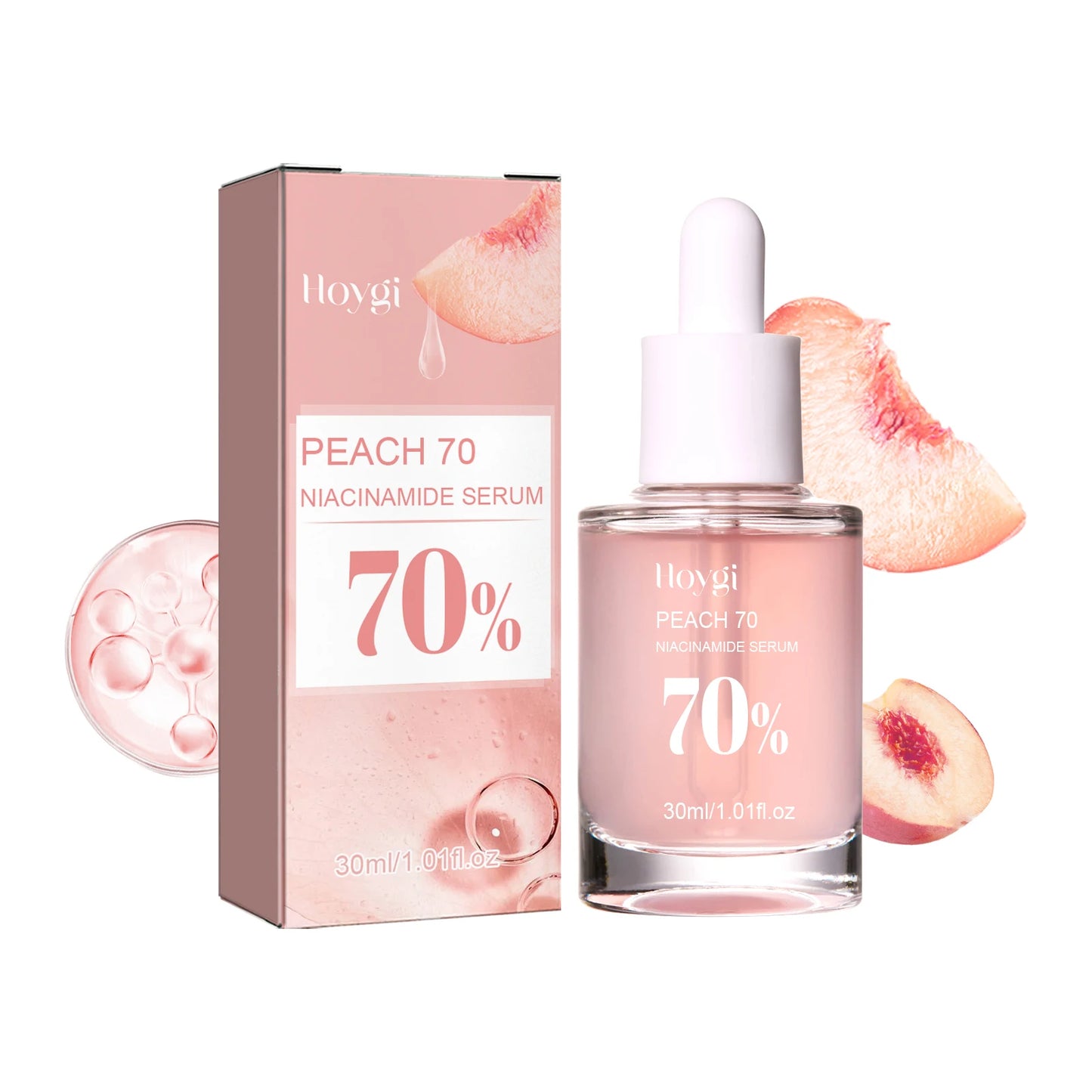 Sérum Niacinamide Raffermissant — Estompe Ridules, Rétrécit Pores & Anti-Taches