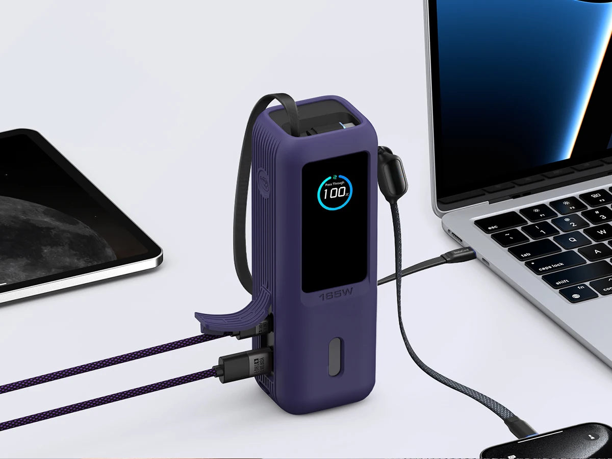Étui de chargeur portable en silicone SIKAI pour Anker zolo 2in1165W PowerBank, housse antichoc