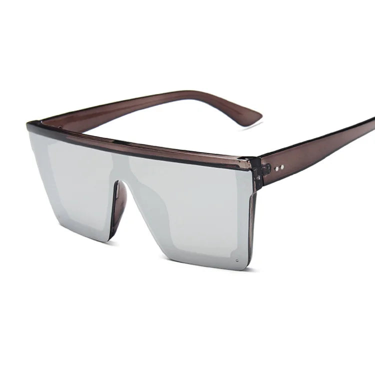 Lunettes de soleil rétro vintage carrées noires — hommes et femmes, mode