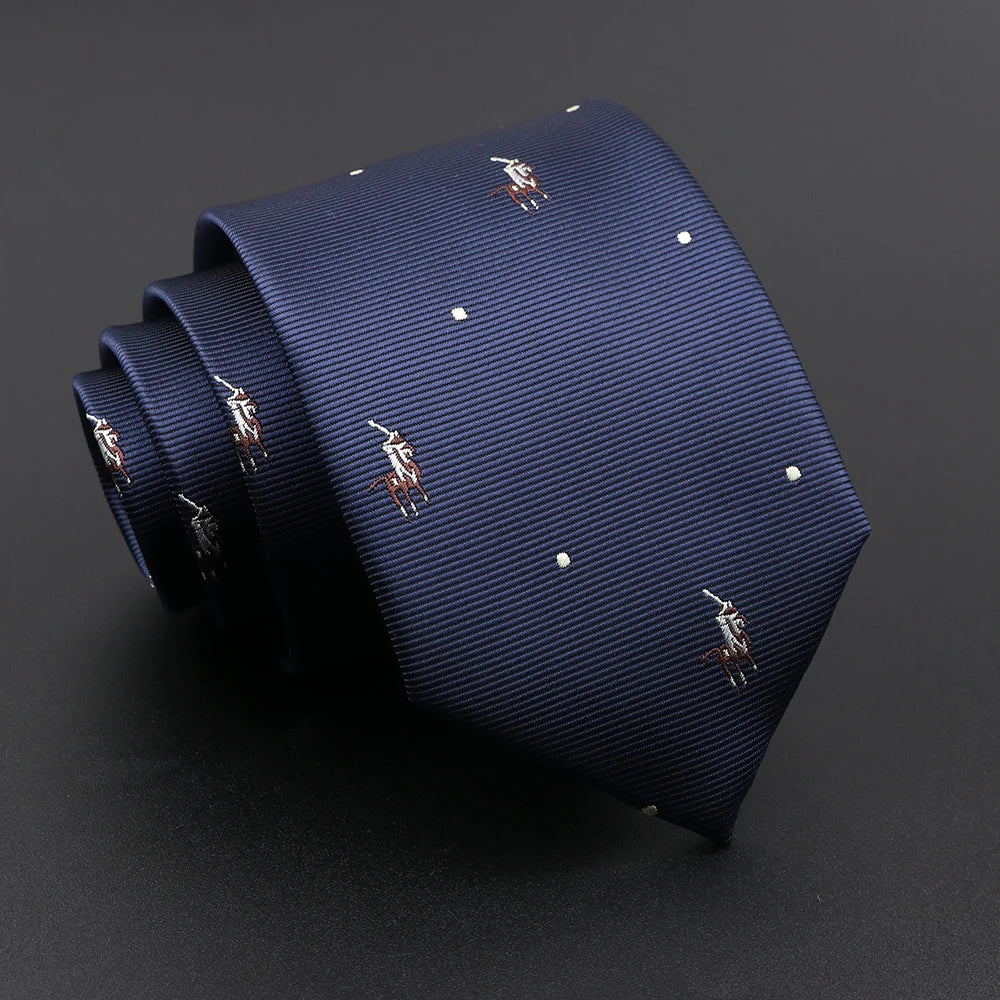 New Men's Floral Tie Feather Elk Geometric Pattern Red Blue Ties Leisure Business Daily Wear Tie Wedding Party Gift