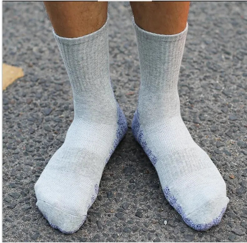 Chaussettes de Ski thermiques d'hiver pour hommes et femmes, chaussettes chaudes pour Sports de plein air, Snowboard, escalade, randonnée, EU35-47