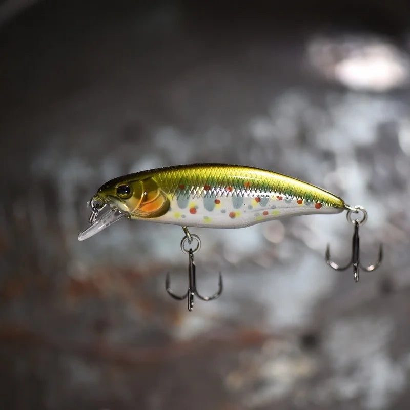 Japon modèle chaud coulant méné leurres de pêche 52mm 4.5g Jerkbait bar brochet Carkbait Wobblers nageur appât dur professionnel