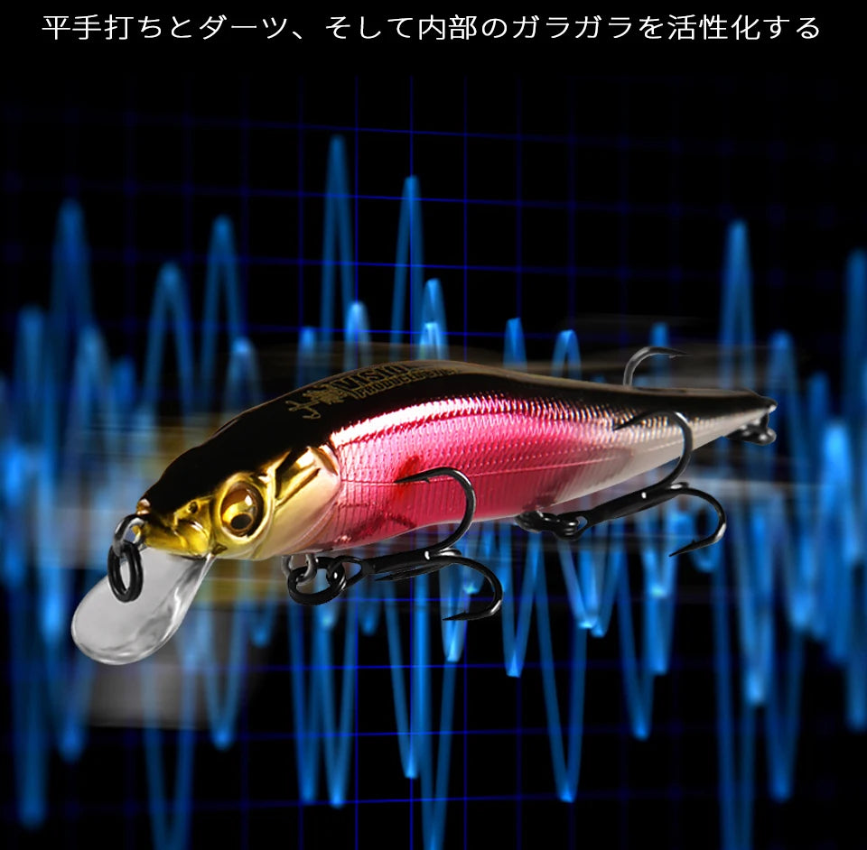 BEARKING 9.8 cm 10g SP plongée 2.1 m professionnel vairon Wobbler leurres de pêche qualité jerkbaits appât artificiel prédateur s'attaque