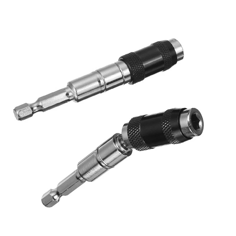 Embouts de tournevis à anneau magnétique hexagonal, outils à main, rallonge de foret, nouveau support à changement rapide, guide d'entraînement, pointe de perceuse à vis, 1/4"