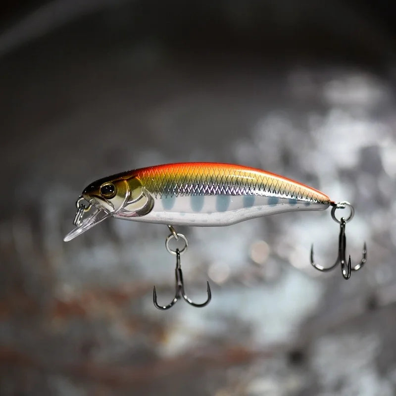 Japon modèle chaud coulant méné leurres de pêche 52mm 4.5g Jerkbait bar brochet Carkbait Wobblers nageur appât dur professionnel