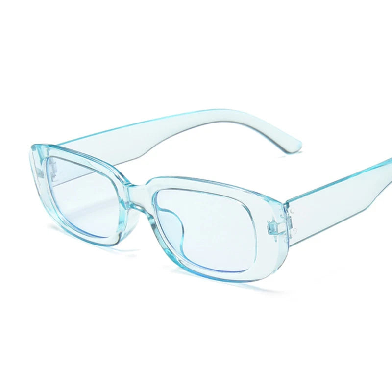 2021 Luxury Brand Women's Square Sunglasses Travel Small Rectangular Sunglasses Retro Fashion