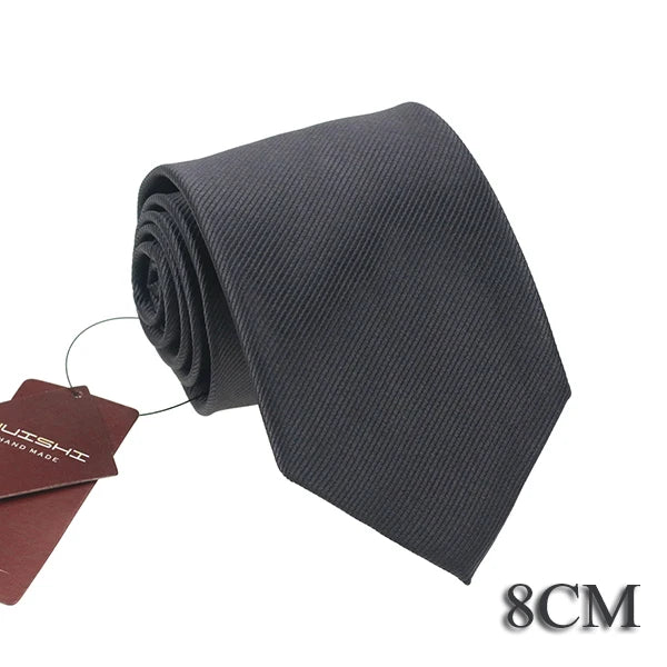 HUISHI Dark Blue Document Necktie for Men, 8 Styles, 8cm, 6cm, Waterproof, Jacquard, 03/Wear, Craings.com, Wedding Party