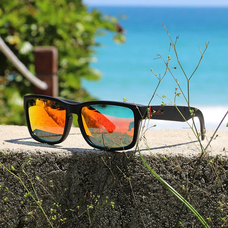 Lunettes de soleil sport polarisées — couleurs choquantes, conduite extérieur, photochromiques, avec boîte