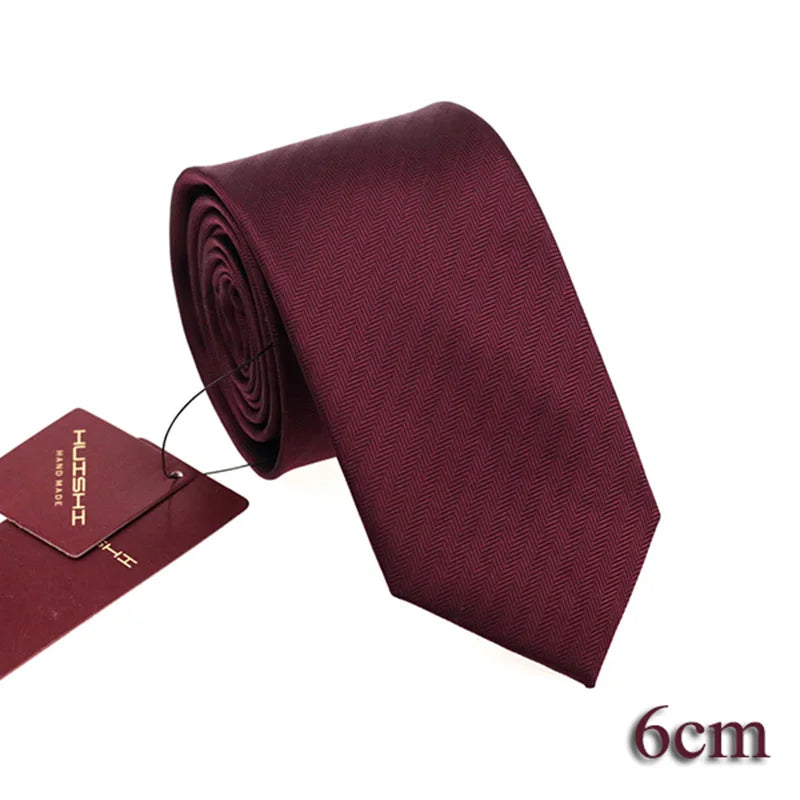 HUISHI Dark Blue Document Necktie for Men, 8 Styles, 8cm, 6cm, Waterproof, Jacquard, 03/Wear, Craings.com, Wedding Party