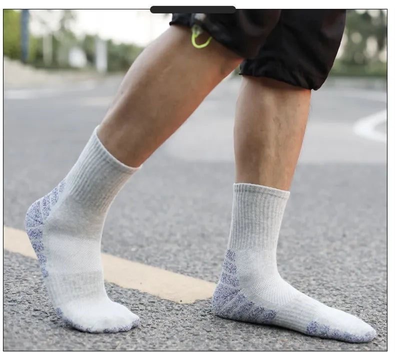 Chaussettes de Ski thermiques d'hiver pour hommes et femmes, chaussettes chaudes pour Sports de plein air, Snowboard, escalade, randonnée, EU35-47