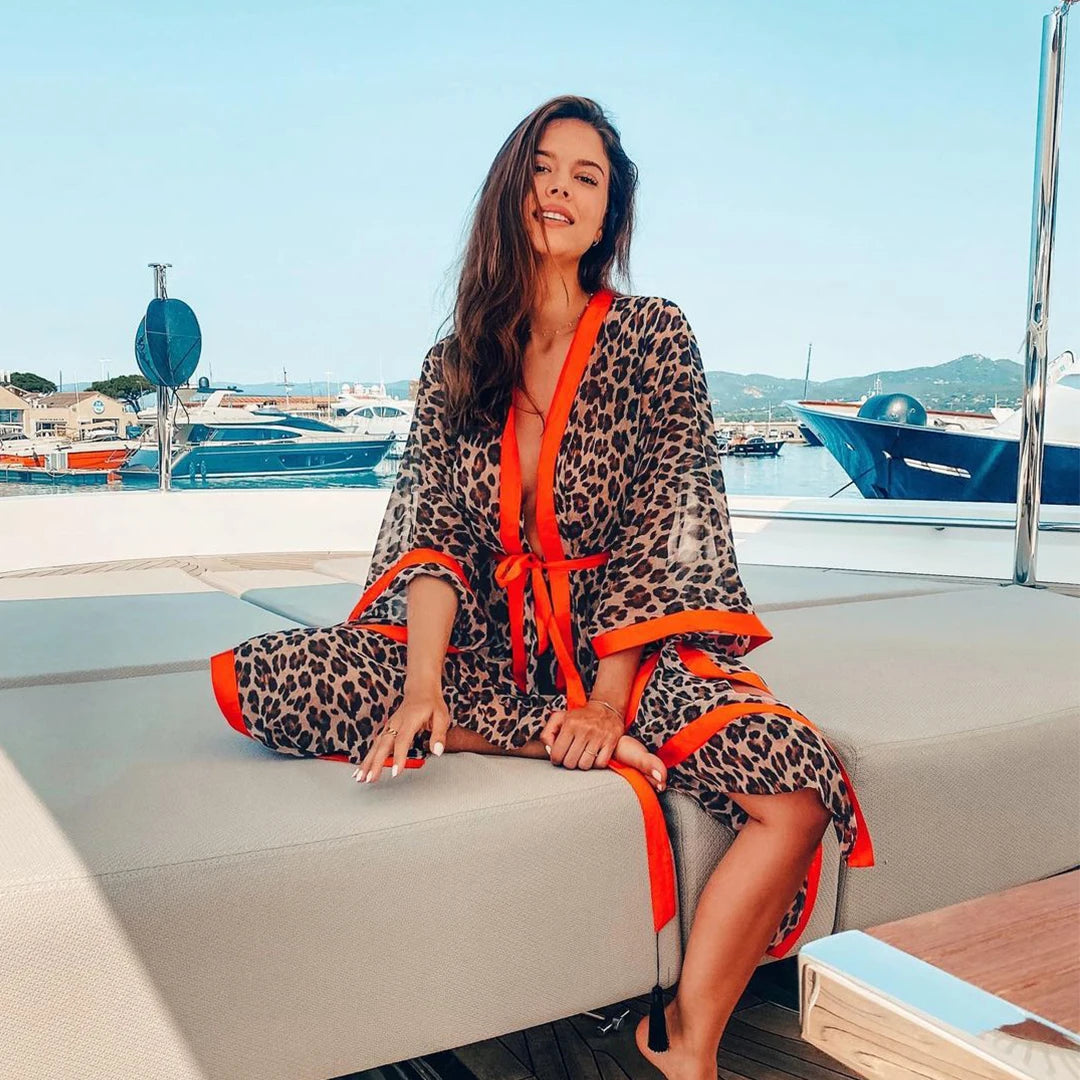 Blue Eyes Bikini Cover-Up, Tuniques de plage, Long Kaftan, Robe de plage, Sarong, Maillots de bain