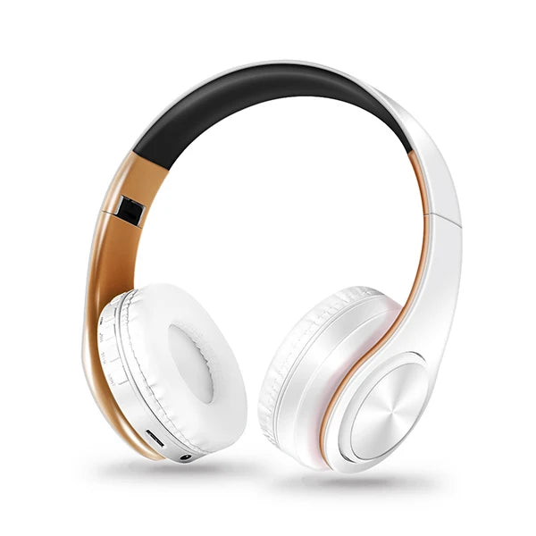 Casque Bluetooth sans fil pliable stéréo avec microphone – Sport et mains libres pour MP3 et smartphone