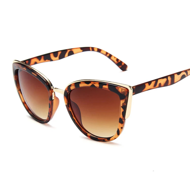 Women's Cat Eye Sunglasses, Classic Mirror, Vintage, Cat Eye Frame, Nickel, Outdoor