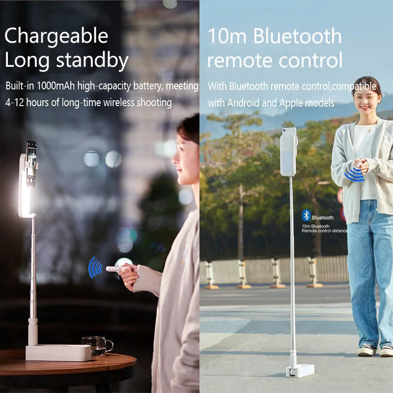 Phone holder Selfie light fill light Portable stand For Car phone holder Bluetooth camera Lamps LED light Luz