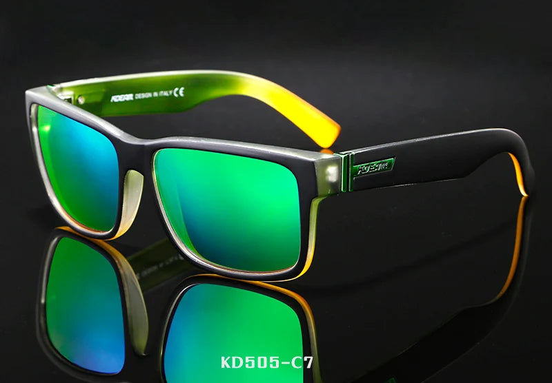 Lunettes de soleil sport polarisées — couleurs choquantes, conduite extérieur, photochromiques, avec boîte