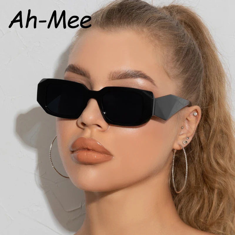 Vintage Square Sunglasses for Women Brand Travel Small Rectangle Sunglasses Female Fashion Retro Eyewear for Women