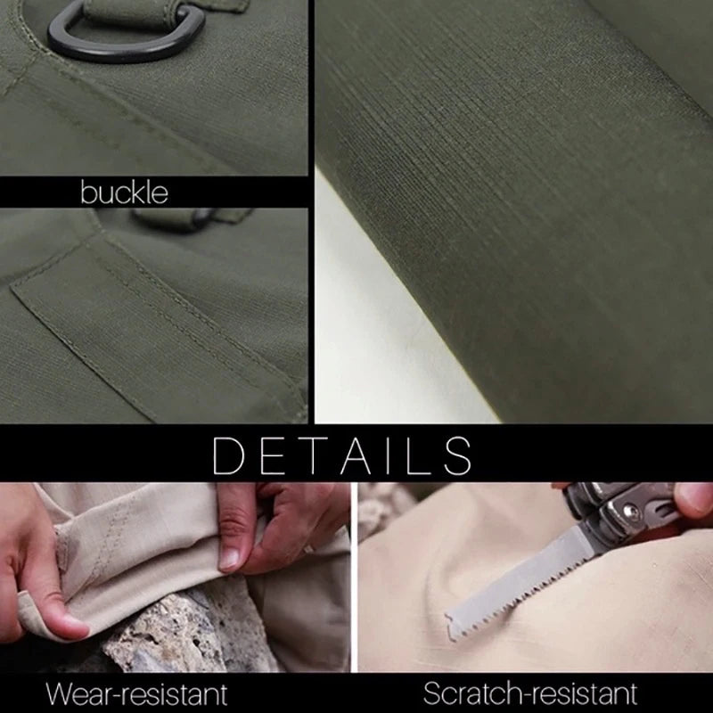 Pantalon Cargo tactique de ville classique randonnée en plein air Trekking armée tactique Joggers pantalon Camouflage militaire multi-poches pantalon