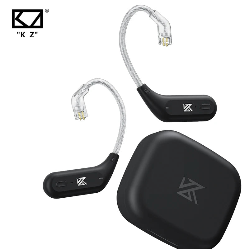 KZ AZ09 HD Bluetooth gancho de oreja cable de auricular cable de actualización inalámbrico HIFI con estuche de carga