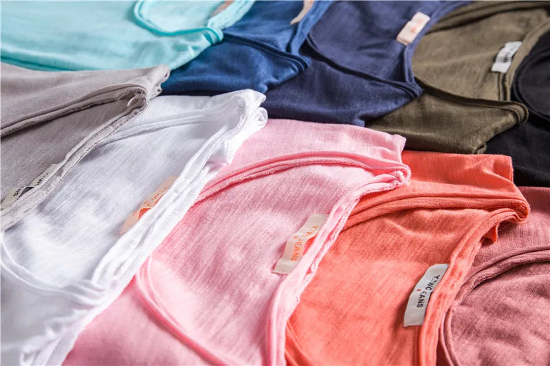 100% coton hommes T-shirt décontracté doux Fitness été mince T-shirts hommes vêtements de maison col rond à manches courtes solide T-shirt pour hommes