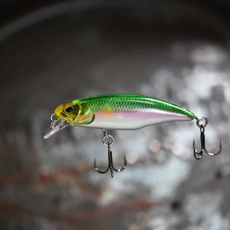 Japon modèle chaud coulant méné leurres de pêche 52mm 4.5g Jerkbait bar brochet Carkbait Wobblers nageur appât dur professionnel