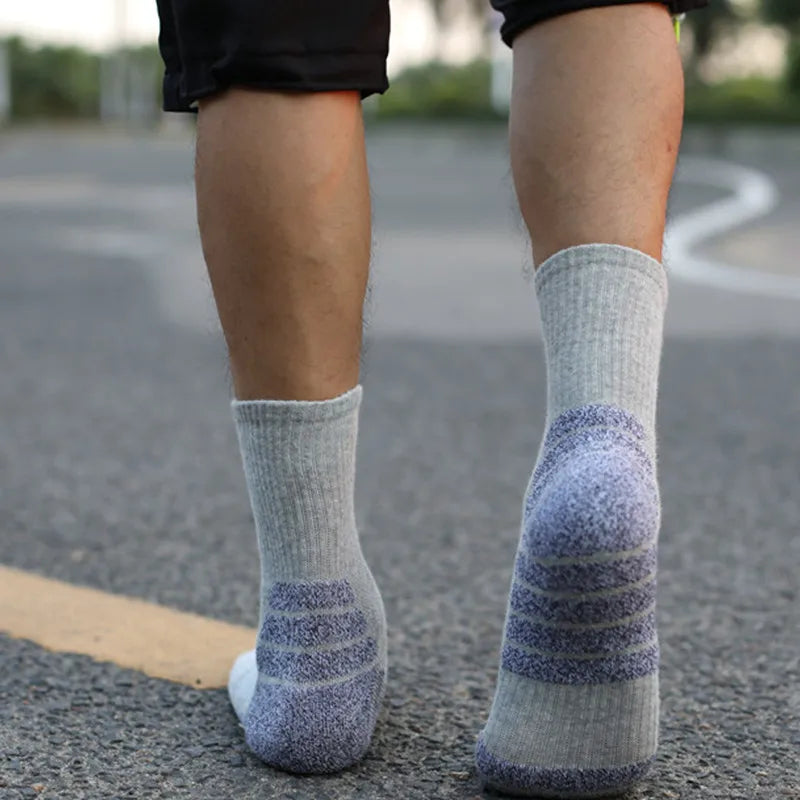 Chaussettes de Ski thermiques d'hiver pour hommes et femmes, chaussettes chaudes pour Sports de plein air, Snowboard, escalade, randonnée, EU35-47